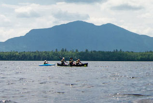 Canoeing at Untamed New England
